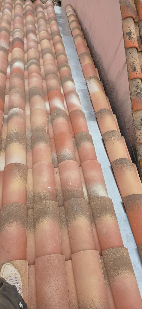 Détail de zinguerie sur toiture