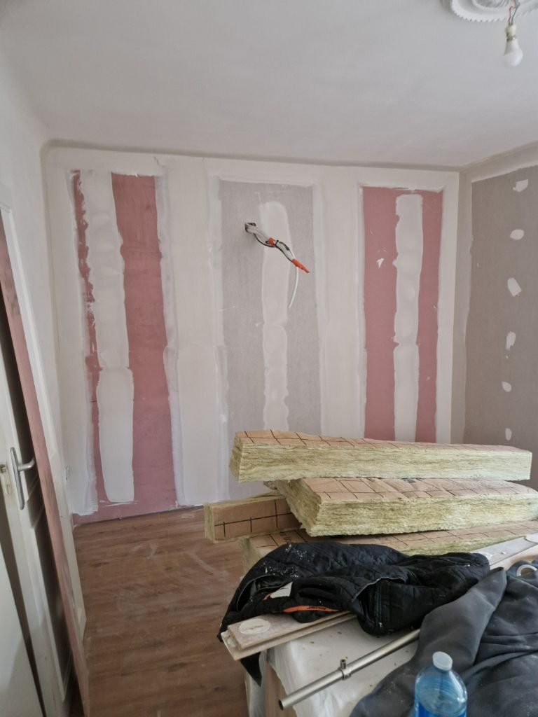 Préparation des murs avant peinture